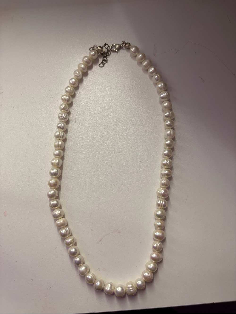 Classic White Pearl Necklace - Women Jewelry